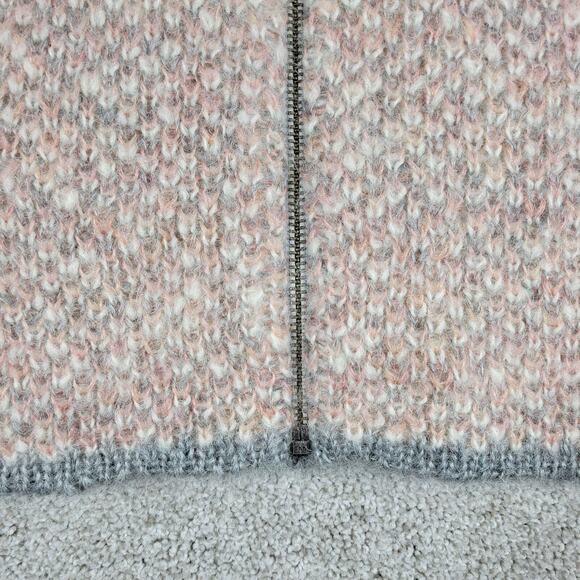 Pendleton Mohair Cardigan Sweater Womens S Woolen Mills Wool Blend Full Zip - Picture 9 of 16